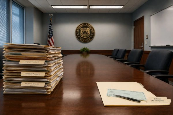 IRS settlement versus prolonged tax debt collection