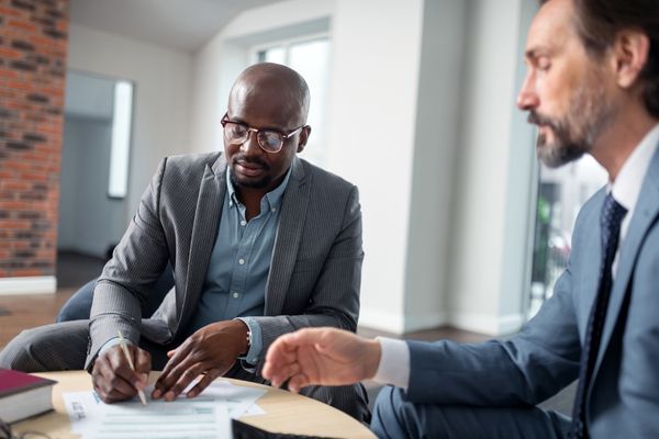 Taking notes when hiring a tax professional