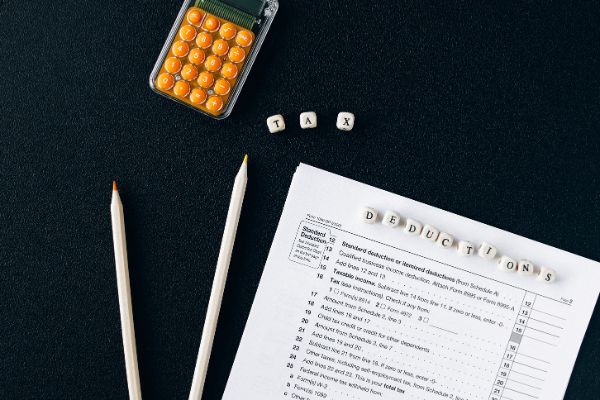 The standard deduction and itemized deductions are two choices for claiming deductions
