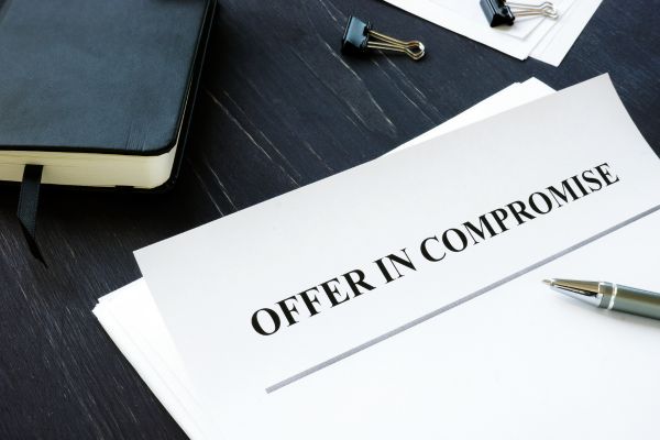 Offer In Compromise document.