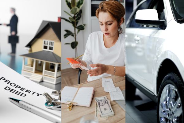Types of properties that IRS can take through tax levy
