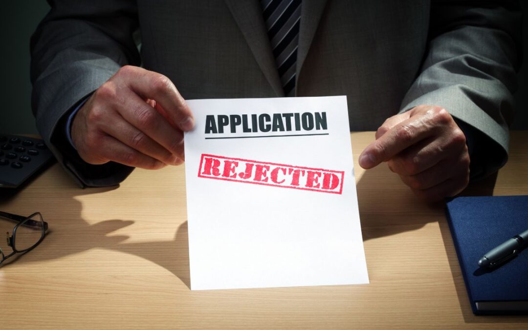 Rejected application document.