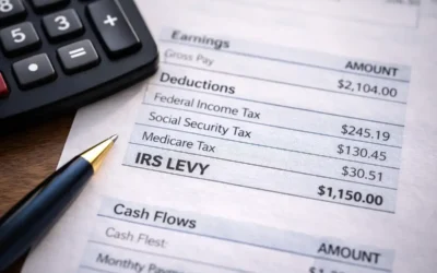 What Is The Maximum Amount The IRS Can Garnish From Your Paycheck In 2026?