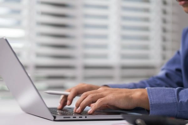 Man checking taxable government assistance programs