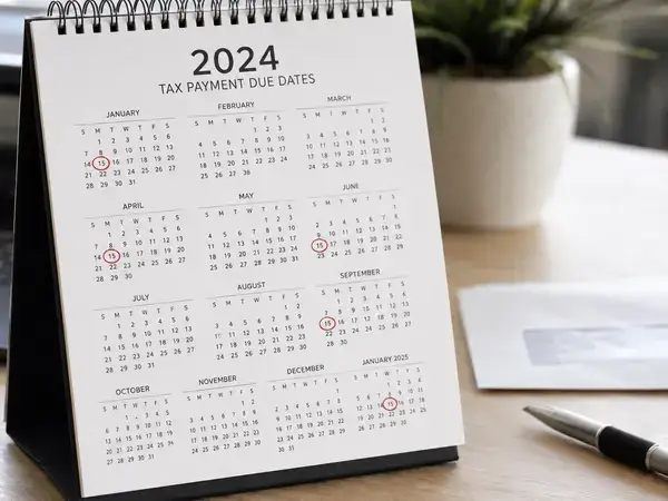 Quarterly estimated tax payment calendar dates for OIC compliance 