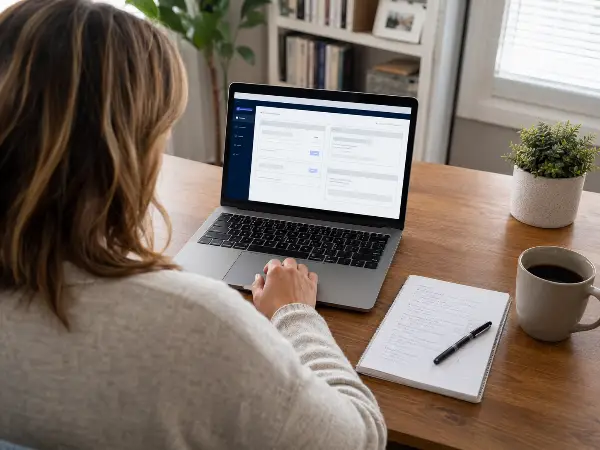 Taxpayer requesting an IRS wage and income transcript online