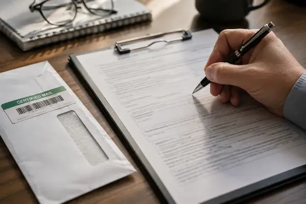 Deciding whether to sign the Form 5564 notice of deficiency waiver